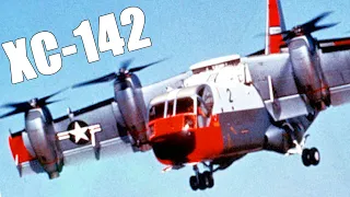 This Plane's Wing Can Rotate at 100 degrees to Land Vertically: XC-142 VTOL History