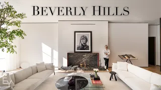 Inside a Sophisticated Beverly Hills Modern Mansion