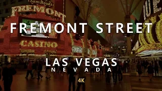 Fremont Street Las Vegas 2019 4K