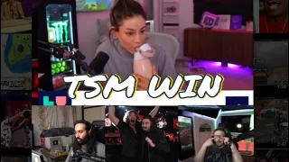 Streamers React on TSM winning the APEX LEGENDS ALGS WORLD CHAMPIONSHIP! Lululuvely Shiv Scump..