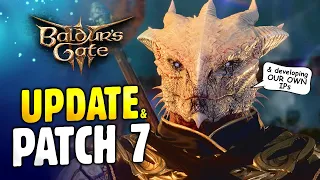 Baldur's Gate 3 BIG News: Patch 7, Evil Endings, Mods, Closed Beta, Cross Play, Larian's Future...🔥