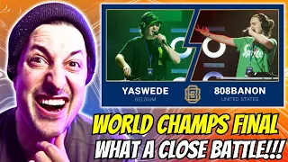 Will Reacts | Looping World Championship 🇧🇪 Yaswede vs 808Banon 🇺🇸 - Final 2023