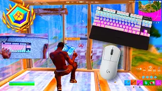 Apex Pro TKL ASMR🤩Fortnite Unreal Ranked💰280 FPS Smooth 4K⭐