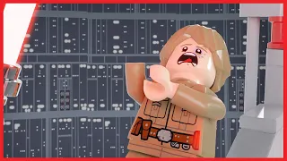 I am your father scene but in LEGO