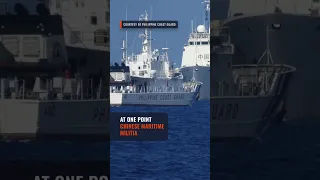 Philippine Coast Guard hits China’s ‘dangerous maneuvers’ en route to Ayungin Shoal