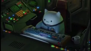 Bongo cat в космосе | 3D анимация | оригинал