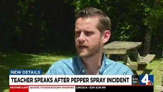 Teacher speaks after pepper spray incident at Antioch High School