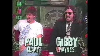 Paul Leary and Gibby Haynes (Butthole Surfers) on The Headbangers Ball (1993)