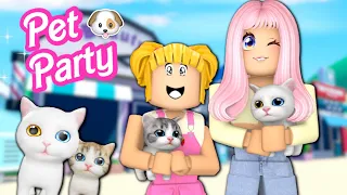Caring for Cute Pets in Roblox with Goldie & Titi Games - Pet Party