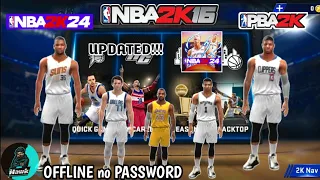 NBA2K16 Mod 2K24 Updated Roster