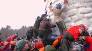 Бакшеевская масляница. Штурм крепости. Зима уходи!  2015