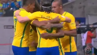 Gol de Douglas Costa, Brasil 2 x 2 Uruguai 25 03 2016   Eliminatórias da Copa do Mundo 2018