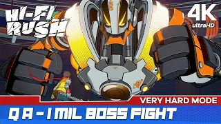 HI-FI RUSH QA-1 MIL Boss Fight (VERY HARD) 4K 60FPS - Shinji Mikami Game