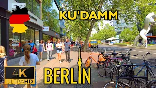 ⁴ᴷ⁶⁰ 🇩🇪 Berlin | Ku'Damm | Walking Tour (July 2023) [4K]
