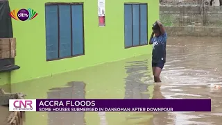 Accra floods: Some houses in Dansoman submerged after downpour