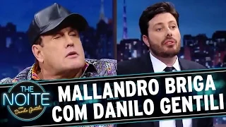 The Noite (01/09/16) - Mallandro causa mal estar durante entrevista