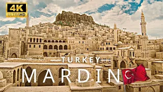 Mardin, Turkey 🇹🇷 4K ULTRA HD 60FPS with Turkish Music by Drone