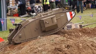 RC British Mark IV Model Tank (Tank Fest 2016)