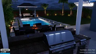 TOP 2 Swimming Pool Layout & Design | Elegant | Stylish | Relaxing | Fun | Cathedral Court Family