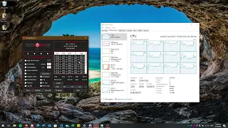 Dell XPS 15 - 9750H Temperature Turbo Boost off and On