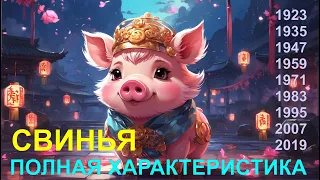 ⚜ Полная характеристика рожденных в год 🐷 Свиньи ⚜