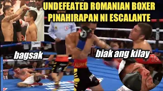 undefeated Romanian boxer alexandru marin VS  escalante superfight