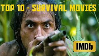 Top 10 Survival Movies as per IMDb ratings