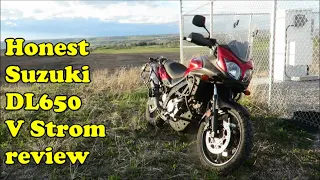 No frills 650 V Strom review.