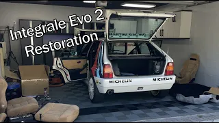 Lancia Delta Integrale Evo 2 Overhaul | Removing the Interior + New Carpet