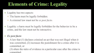 CRIJ 1301 Chapter 2: Crime and Its Consequences