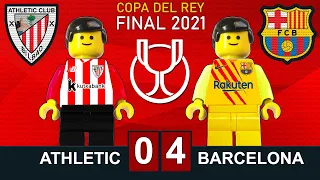 Copa del Rey Final 2021 • Athletic Bilbao vs Barcelona 0-4 🏆 All Goals Full Highlights Lego Football