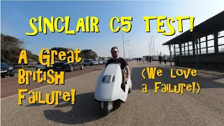 Sinclair C5 - A Great British Failure! (we love a failure!)