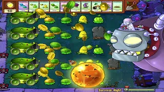 Team Winter Melon vs Giga Gargantuar vs Zomboss | Plants vs Zombies Crumbs mode