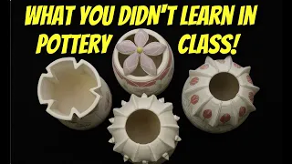 Easy Facets for Pottery Decoration - THREE Projects and TIPS for FACETS!