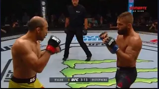 José Aldo Vence por Nocaute 28/07/2018