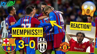 FC Barcelona vs Juventus 3-0 REACTION Highlights!! MEMPHIS IS THE REAL DEAL!!