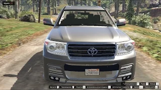 GTA 5 2015 Toyota Land Cruiser 200 Zeus Luv-Line гта 5 авто машина car #авто #car #gta5 #гта5