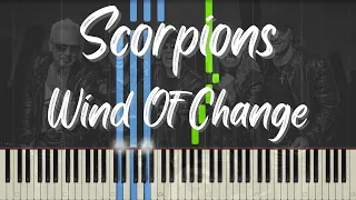 Wind of Change - Scorpions - Piano Tutorial