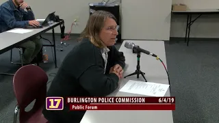 6/4/2019 Burlington Police Commission