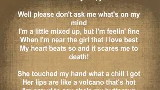 All Shook Up - Lyrics