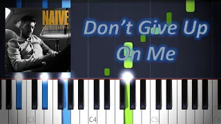 Andy Grammer - Don't Give Up On Me (Piano Cover + Sheets + MIDI)|Magic Hands