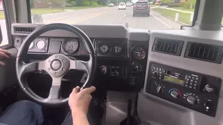 Driving the 2000 Hummer H1