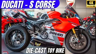 Ducati-S Corse | Ducati Panigale V4 S Corse 1:18 scale diecast motorcycle Unboxing & Review | UAC