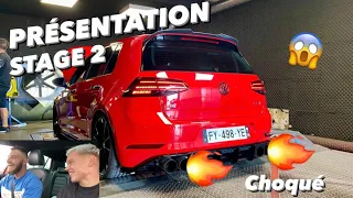 GOLF 7R QUI CRACHE DES FLAMMES