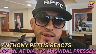 Anthony Pettis on CHAOS after Nate Diazvs Jorge Masvidal press conference & McGregor vs Chandler