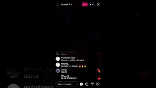 Rich Amiri Instagram live with LIL TECCA and DEVSTACKS