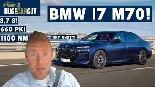 De BMW i7 M70 slaat nergens op (maar is belachelijk goed) | HUGE Car Guy