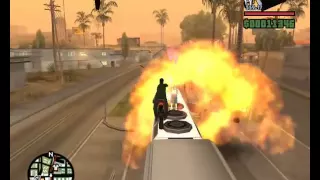 GTA San Andreas - Wrong Side of the Tracks (Big Smoke Mission #3) - Method #1 - OrionSR Jump - Help