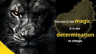 Success is not magic, it is the determination to change - Best Motivational Speech