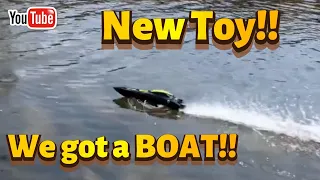 New Toy!! Altair Aerial Brushless speed boat!!